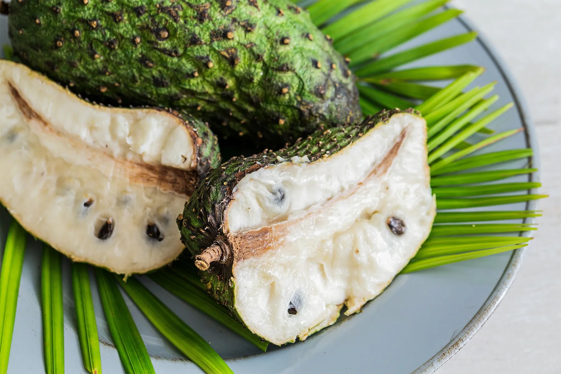 SOURSOP INFUSED SEAMOSS.                  The soursop fruit is loaded with vitamin C, which is known for supporting and boosting your immune system.